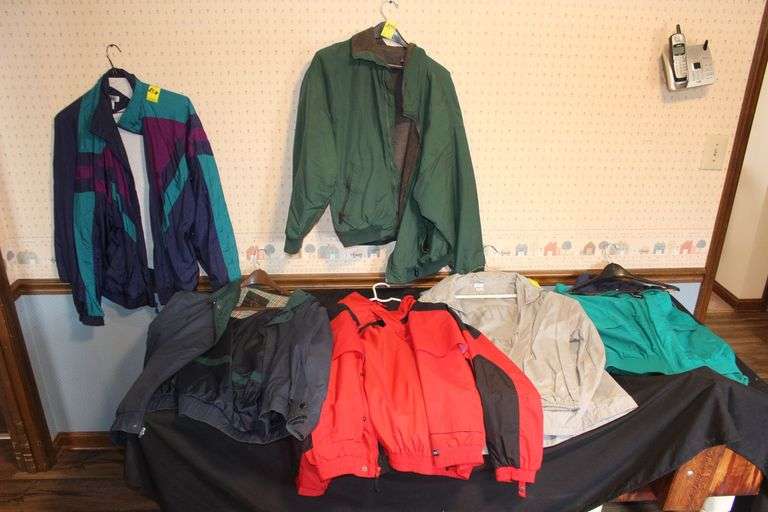 (2) Sports Jackets and (4) Rain Jackets image