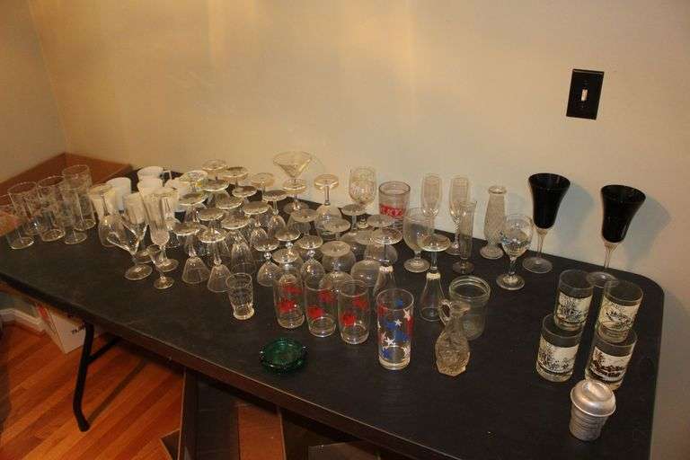 Glasses, Chalets, Cups, and Misc Glassware image