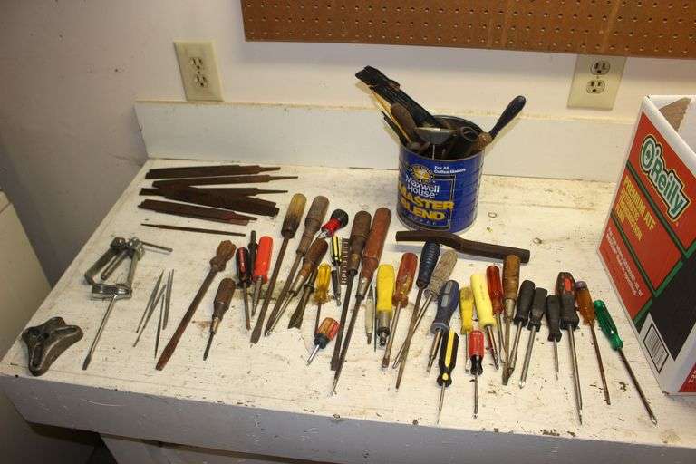 Screwdrivers, Files, and Puller image