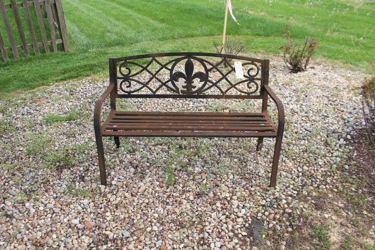 Metal Bench image