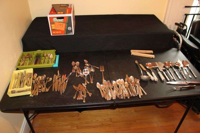Silverware Divider, Forks, Spoons, Knives, and Misc. Kitchen Utensils image