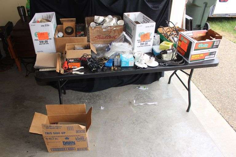 Copper Pipe, PVC Pipe Fittings, Screws, Sand Paper, Porcelain Pull Chain Lampholder, Floor Registers, Faucets, and Misc. image