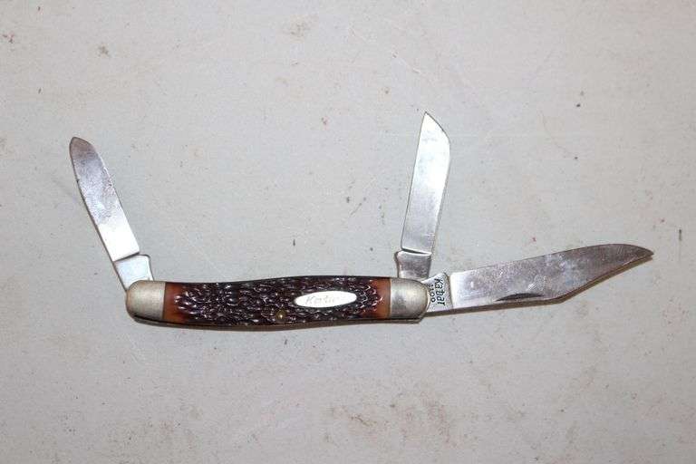 Kabar 1100 3 Blade Pocket Knife image