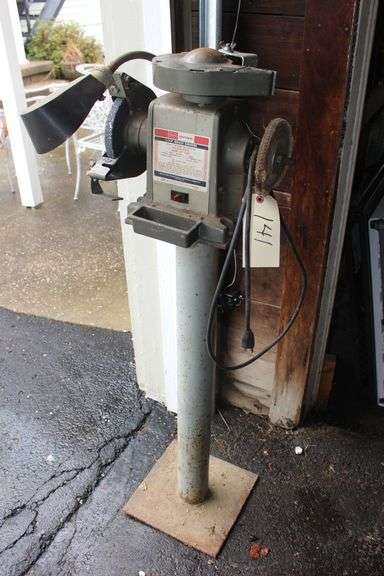 Carats and 1/2 HP Bench Grinder on Stand image