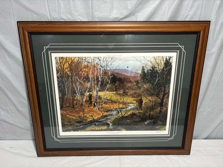 Brett Smith-Friends of NRA Exclusive-"Woodcock in Autumn" Framed Print image
