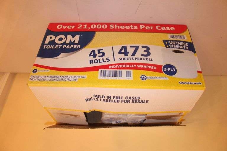 41 Rolls of POM Toilet Paper image