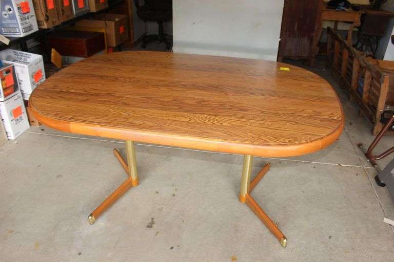 Wooden Table with Leaf image