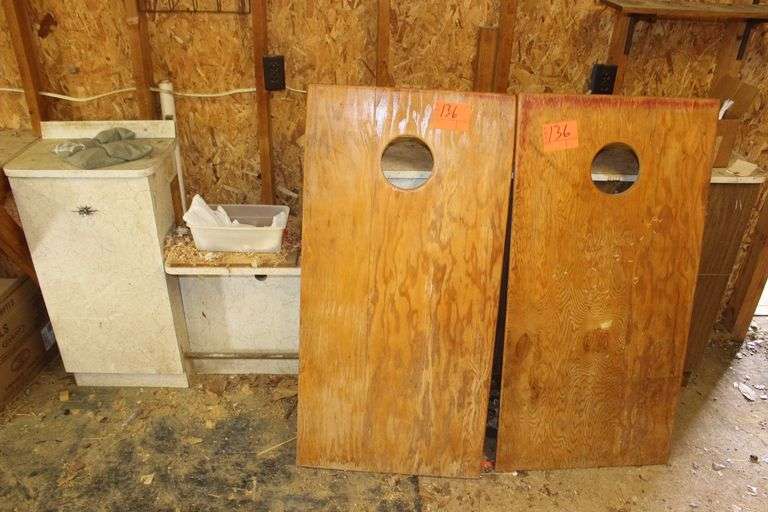 (2) Corn Hole Boards image