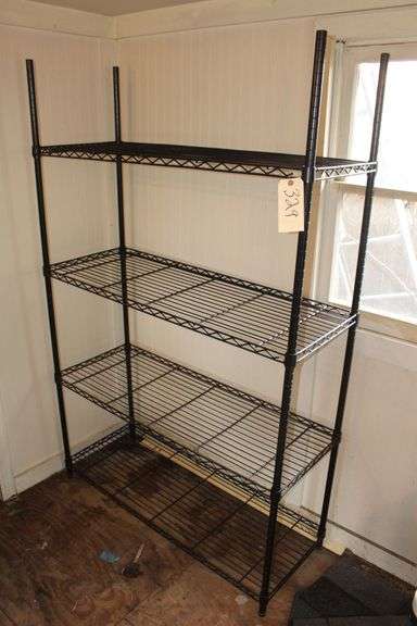 4 Section Metal Shelf image