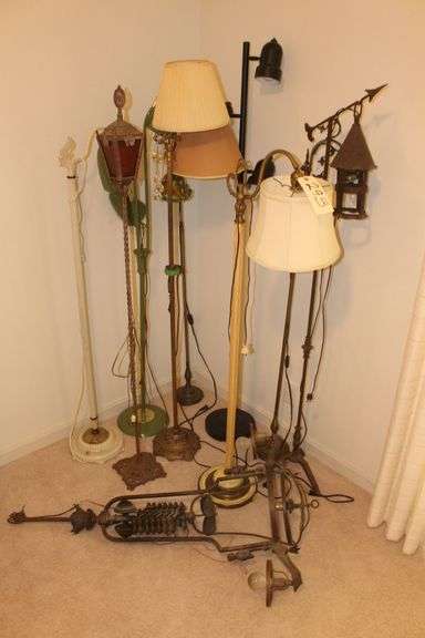 (9) Standing Lamps and Hanging Lamp image