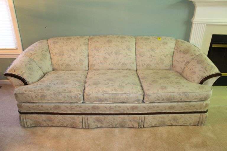 Trend Line Furniture Floral Couch image