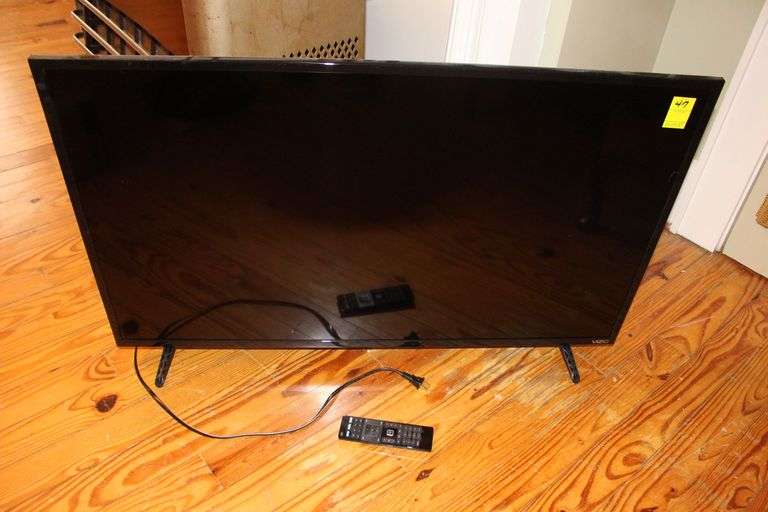 42 Inch Vizio Flat Screen Television and Remote image
