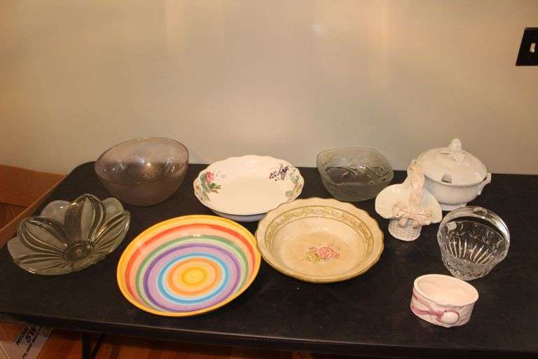 Decorative Bowls, Platters, Candy, and Misc. image