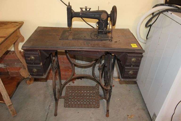 Improved Premium Treadle Sewing Machine image