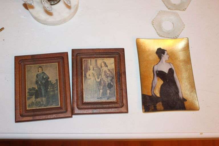 Scale of Justice, Picture Frame, Horn Wall Decoration, Candle Stands, Electric Scale, and Misc. Wall Decor