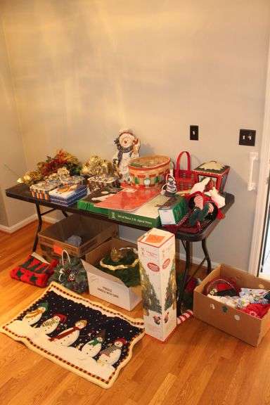 Christmas Flowers, Boxes, Trees, Rugs, Wreaths, and Misc. image