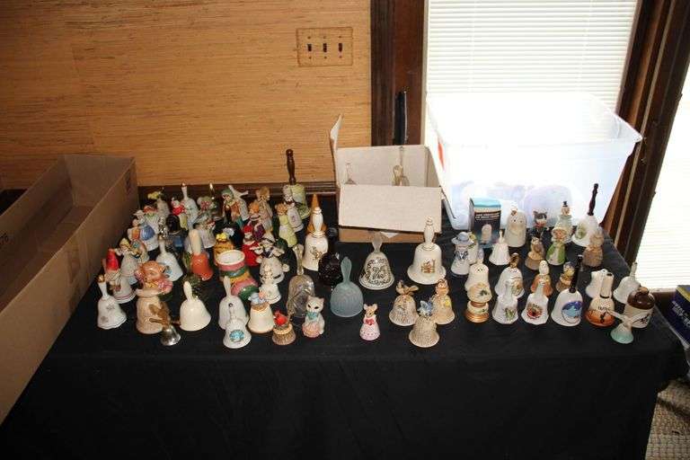 Porcelain, Glass, Figurine, and Misc Decorative Bells image