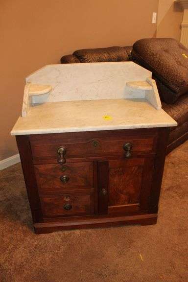 Marble Top Wash Stand image