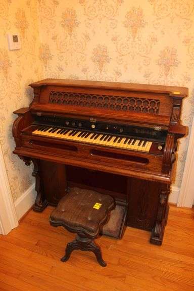 J. Estey & Co. Organ and Stool image