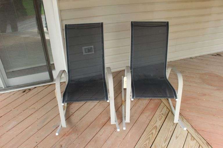 (2) Rocking Patio Chairs image