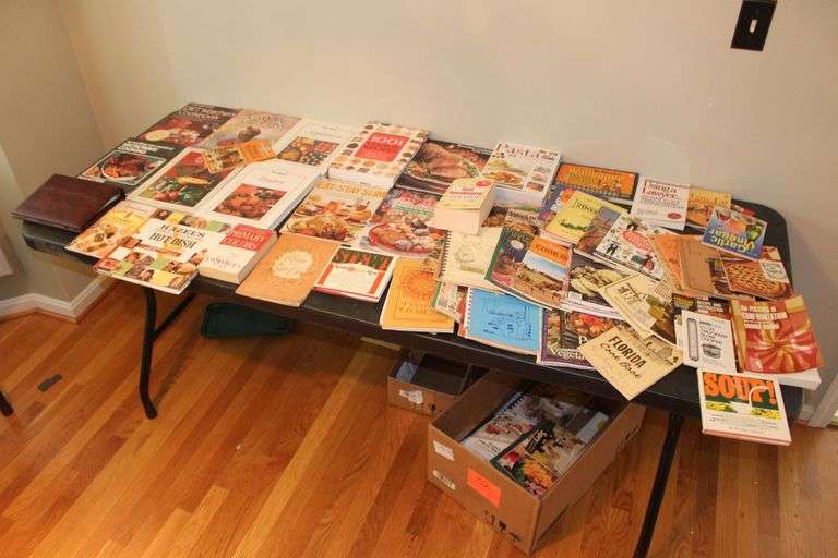Assortment of Cookbooks image