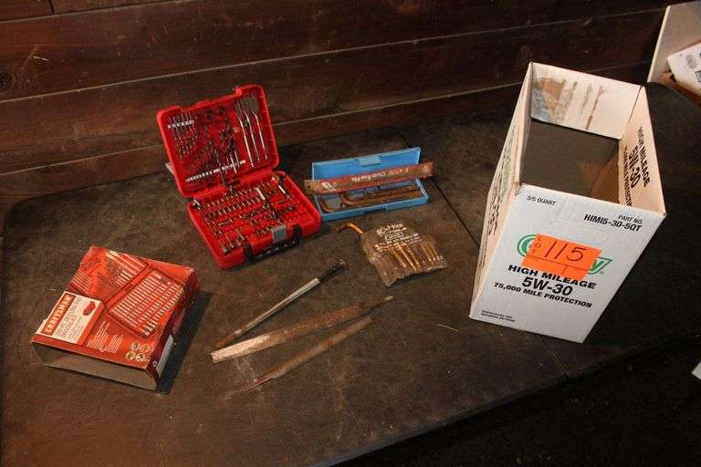 Craftsman 100 Piece Drilling and Driving Kit, Files, Allen Wrenches, Drill Bits, and Misc. image