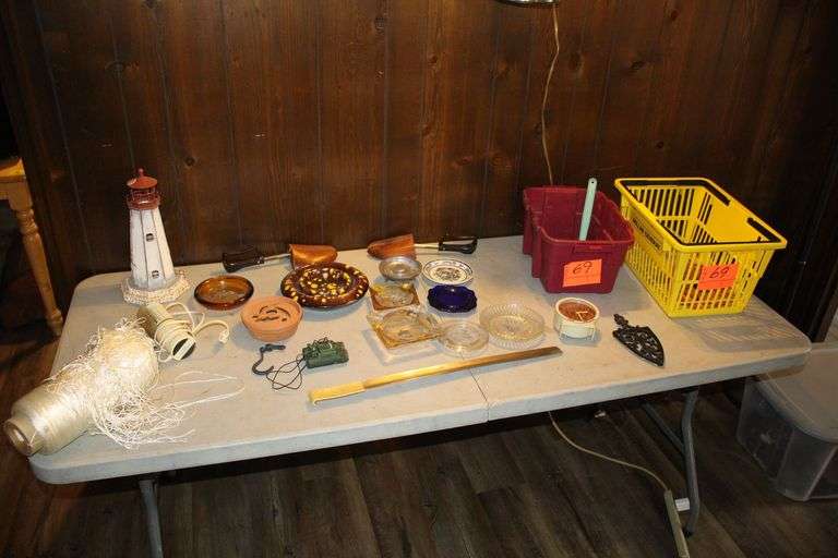 Ash Trays, String, Fan, and Misc. image