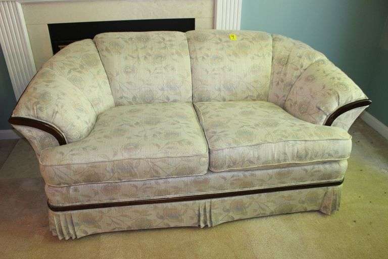 Trend Line Furniture Floral Loveseat image