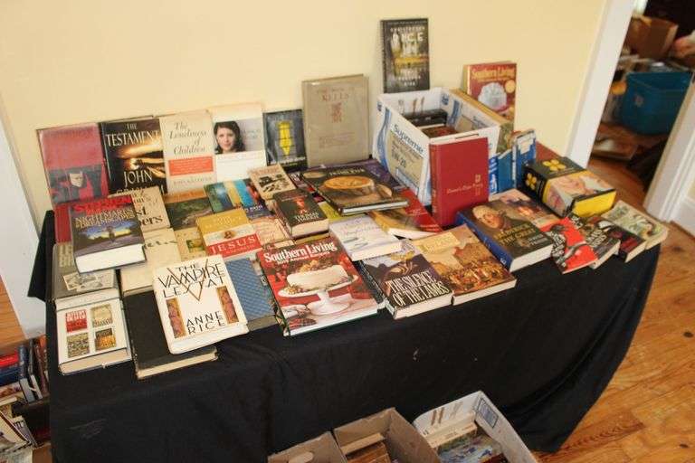 Assortment of Books and Cookbooks image