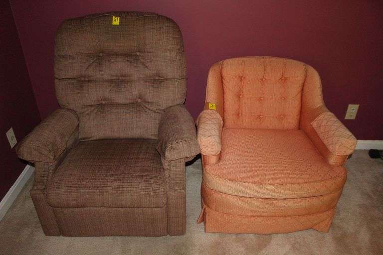 Recliner and Sherrill Armchair image
