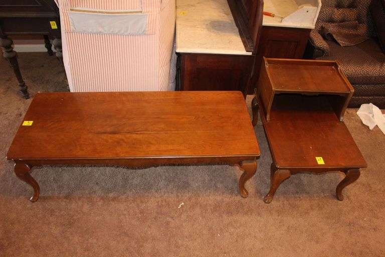 2 Tier End Table and Coffee Table image
