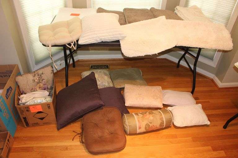 Bath Rugs, Pillows, Seat Cushions, and Misc. image