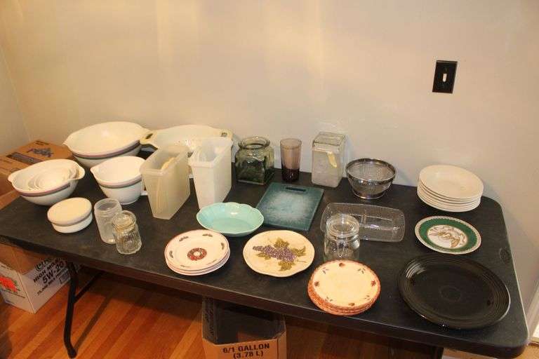 Plates, Bowls, Pitchers, Platters, and Misc. image
