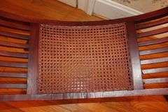 Cane Bottom Curule Chair