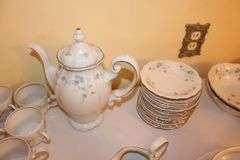 Johann Haviland Plates, Cups, Serving Plate, Cream Canisters, Gravy Boat, Bowls, Salt and Pepper Shakers China