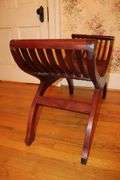 Cane Bottom Curule Chair