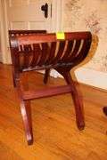 Cane Bottom Curule Chair