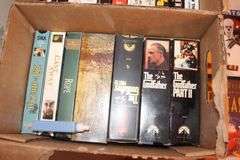 1 Way VHS Rewinder and Misc VHS and DVD Movies