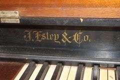 J. Estey & Co. Organ and Stool