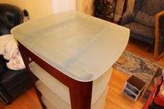 Entertainment Center with (4) Glass Shelves