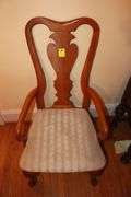 Giguere and Morin Dining Room Table, (6) Chairs, and (2) Leaves