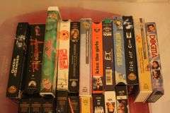 1 Way VHS Rewinder and Misc VHS and DVD Movies