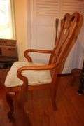 Giguere and Morin Dining Room Table, (6) Chairs, and (2) Leaves