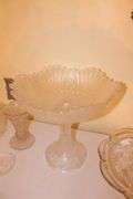 Cake Plate, Glass Coasters, Candy Dishes, Serving Bowl, and Misc. Glassware
