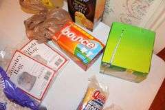 Duster Refills, Microfiber Towels, Clothespins, Multi Surface Cleaner, Starch, Oil Soap, and Misc. Cleaning Supplies