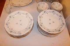 Johann Haviland Plates, Cups, Serving Plate, Cream Canisters, Gravy Boat, Bowls, Salt and Pepper Shakers China