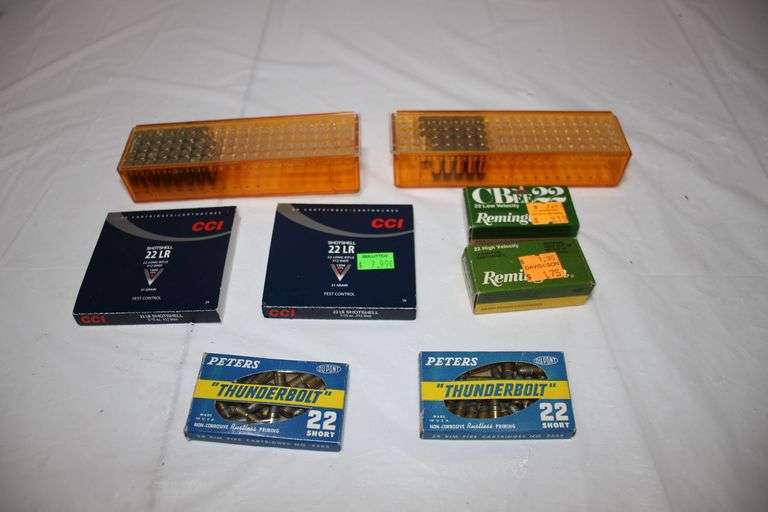 CCI, Peters, CBEE, Remington 22 LR Ammunition, Ammunition Boxes image