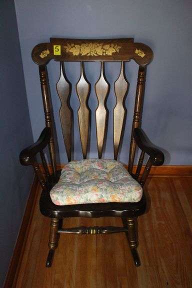 Wooden Rocking Chair image