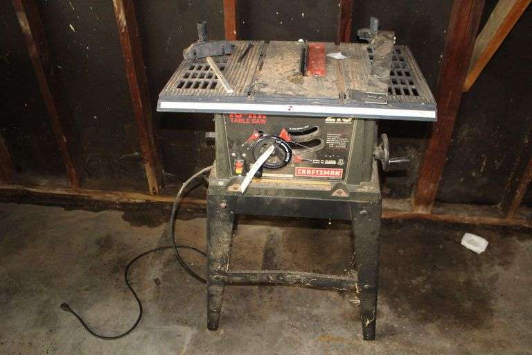 Craftsman 10 Inch Table Saw image