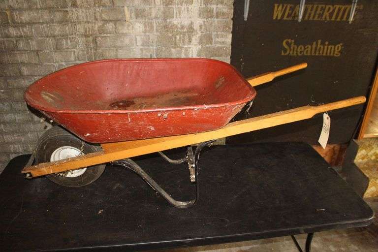 Metal Wheelbarrow image